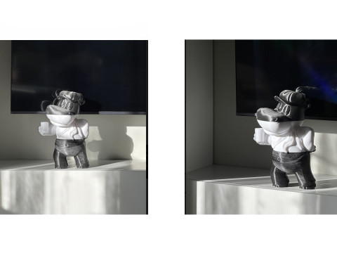 HIPPO SASHA SONNENDECK FOR 3D PRINT STL Model Cetak 3D
