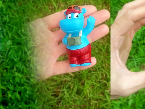 HIPPO TELE TONY FOR 3D PRINT STL 3D-Druckmodell