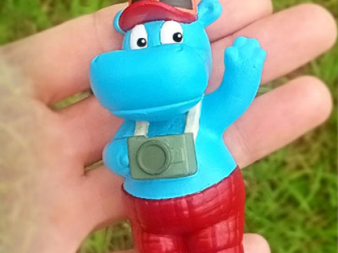 HIPPO TELE TONY FOR 3D PRINT STL 3D Print Model