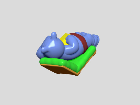 HIPPO TRAUMER TOMMI FOR 3D PRINT STL Modelo de impresión 3D