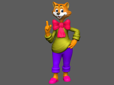 LEOPOLD FOR 3D PRINT STL 3D print model 3D Model