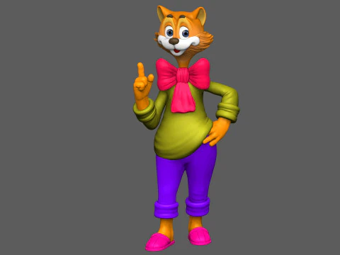 LEOPOLD FOR 3D PRINT STL 3D print model 3D Model