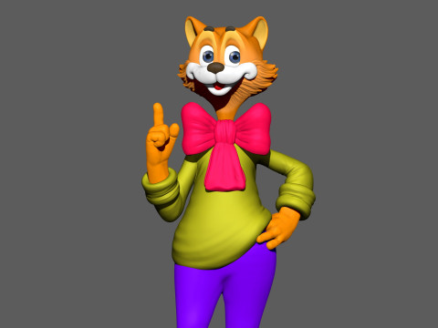 LEOPOLD FOR 3D PRINT STL 3D print model 3D Model
