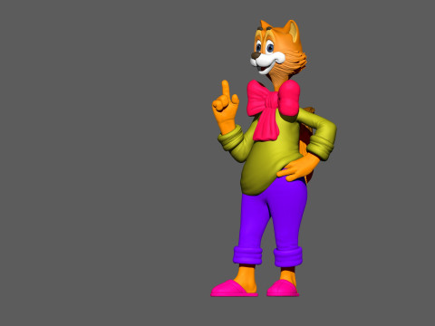 LEOPOLD FOR 3D PRINT STL 3D print model 3D Model