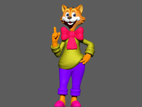 LEOPOLD FOR 3D PRINT STL 3D print model 3D Model