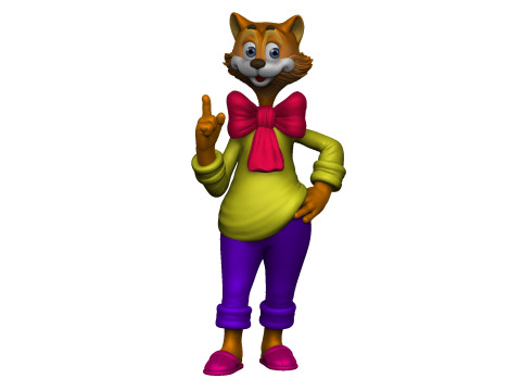 LEOPOLD FOR 3D PRINT STL 3D print model 3D Model