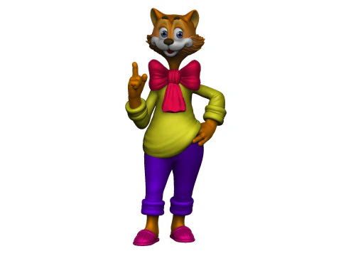 LEOPOLD FOR 3D PRINT STL 3D print model 3D Model