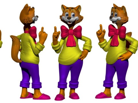 LEOPOLD FOR 3D PRINT STL 3D print model 3D Model