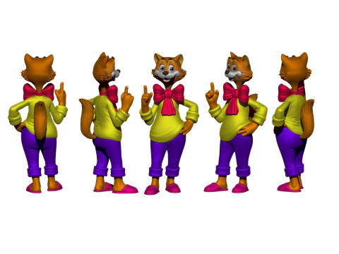 LEOPOLD FOR 3D PRINT STL 3D print model 3D Model