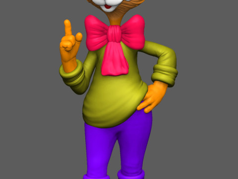 LEOPOLD FOR 3D PRINT STL 3D print model 3D Model