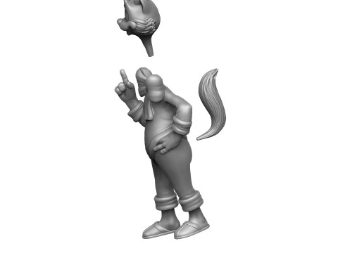 LEOPOLD FOR 3D PRINT STL 3D print model 3D Model