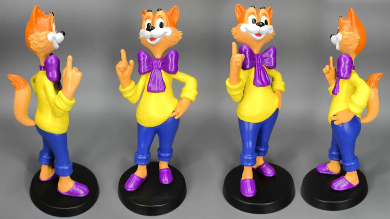 LEOPOLD FOR 3D PRINT STL 3D print model 3D Model .c4d .max .obj .3ds .fbx .stl .blend 