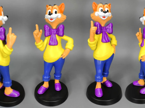 LEOPOLD FOR 3D PRINT STL 3D print model 3D Модель