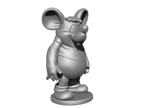 Mouse de Leopold para impress&atilde;o 3D STL Modelo 3D