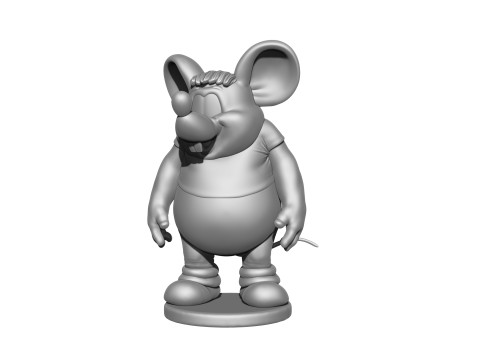 Mouse from Leopold for 3D printing STL Model 3D