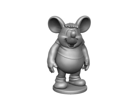 Mouse de Leopold para impress&atilde;o 3D STL Modelo 3D