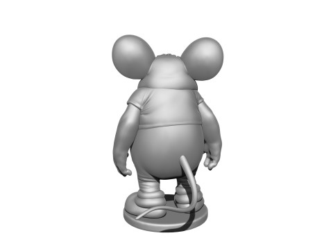 Mouse from Leopold for 3D printing STL Model 3D