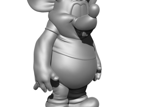 Mouse from Leopold for 3D printing STL Model 3D