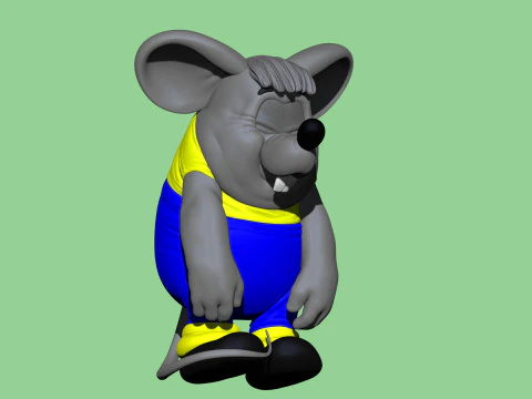SAD MICE Prosti nas Leopold for 3D printing STL 3D Model