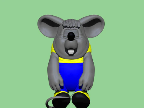 SAD MICE Prosti nas Leopold for 3D printing STL 3D Model