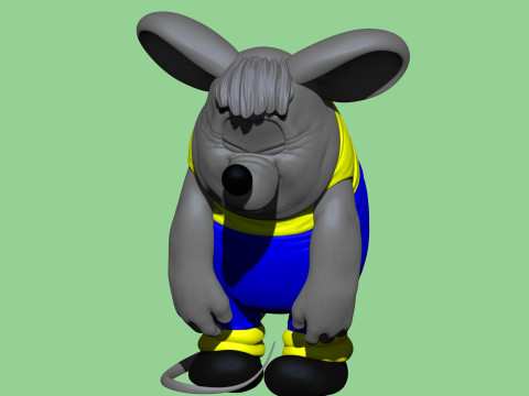 SAD MICE Prosti nas Leopold for 3D printing STL 3D Model