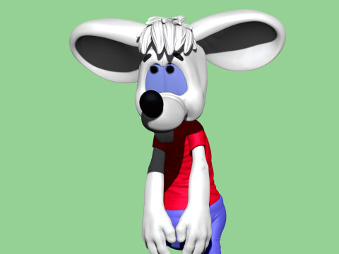SAD MICE Prosti nas Leopold for 3D printing STL 3D Model