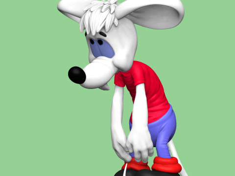 SAD MICE Prosti nas Leopold for 3D printing STL 3D Model