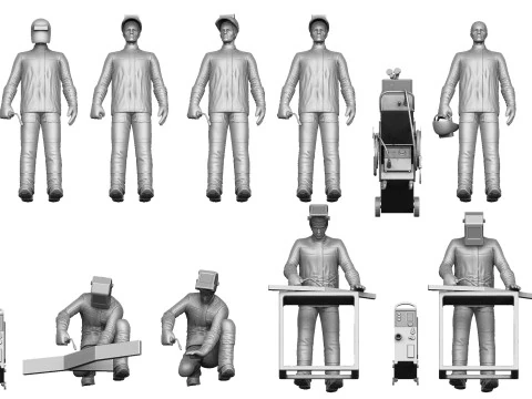 Welders and masks for 3D printing STL 3D Print Model
