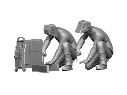 Welders and masks for 3D printing STL Modello di stampa 3D