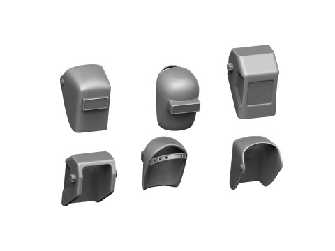 Welders and masks for 3D printing STL Modello di stampa 3D
