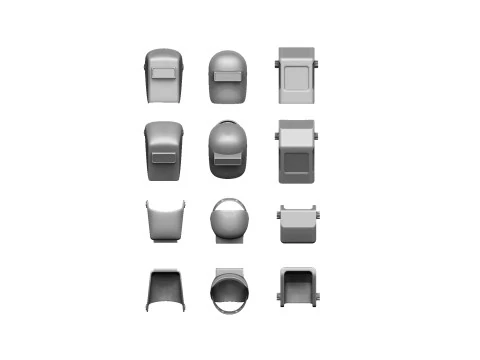 Welders and masks for 3D printing STL 3D Print Model