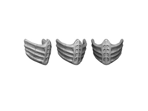 Scorpion Mask 1995 for 3D printing 3D-Druckmodell