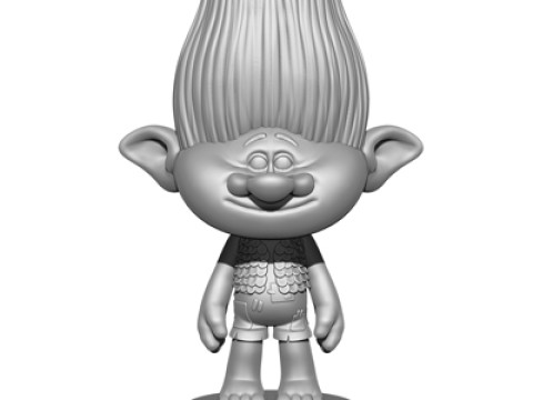 Branch troll for 3D printing 3Dプリントモデル