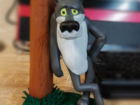 Wolf God help you for 3D printing 3D Принт Модель