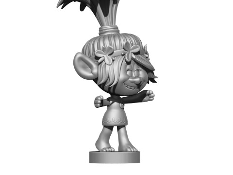 Poppy Troll Hugs for 3D printing 3D Print Model