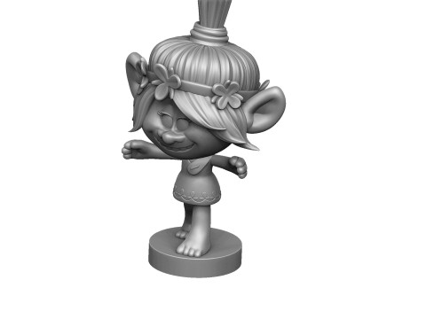 Poppy Troll Hugs for 3D printing 3D Print Model