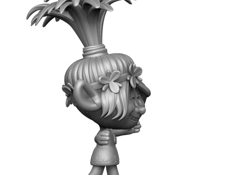 Poppy Troll Hugs for 3D printing 3D Print Model