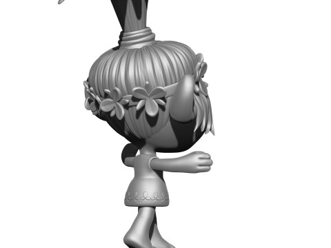 Poppy Troll Hugs for 3D printing 3D Print Model