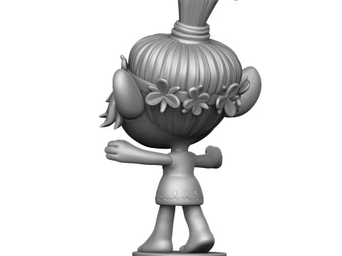 Poppy Troll Hugs for 3D printing 3D Print Model