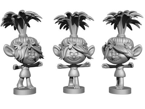 Poppy Troll Hugs for 3D printing 3D Print Model