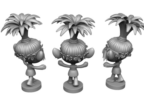 Poppy Troll Hugs for 3D printing 3D Print Model