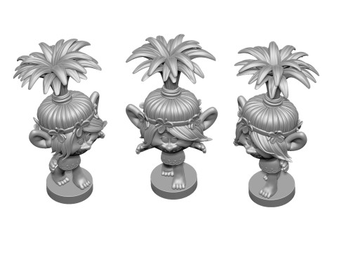 Poppy Troll Hugs for 3D printing 3D Print Model