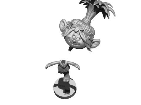 Poppy Troll Hugs for 3D printing 3D Print Model
