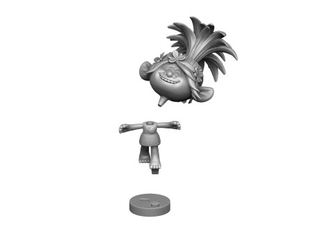 Poppy Troll Hugs for 3D printing 3D Print Model