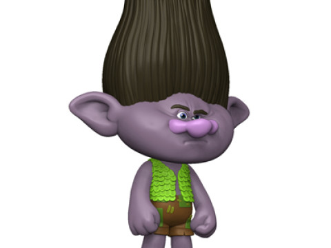 Troll angry Branch for 3D printing STL Model 3D