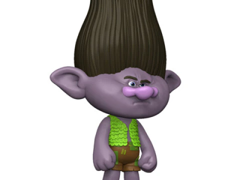 Troll angry Branch for 3D printing STL 3D Model