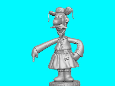 Man The carriage for me 2 hat options for 3D printing STL 3D प्रिंट मॉडल