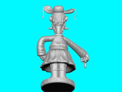Man The carriage for me 2 hat options for 3D printing STL 3D प्रिंट मॉडल
