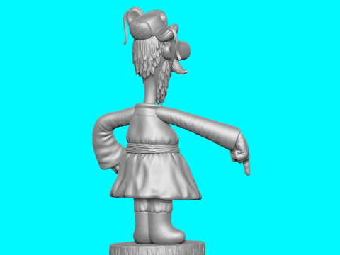 Man The carriage for me 2 hat options for 3D printing STL 3D प्रिंट मॉडल