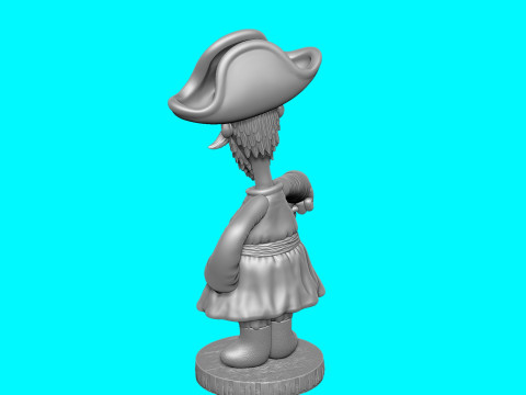 Man The carriage for me 2 hat options for 3D printing STL 3D प्रिंट मॉडल